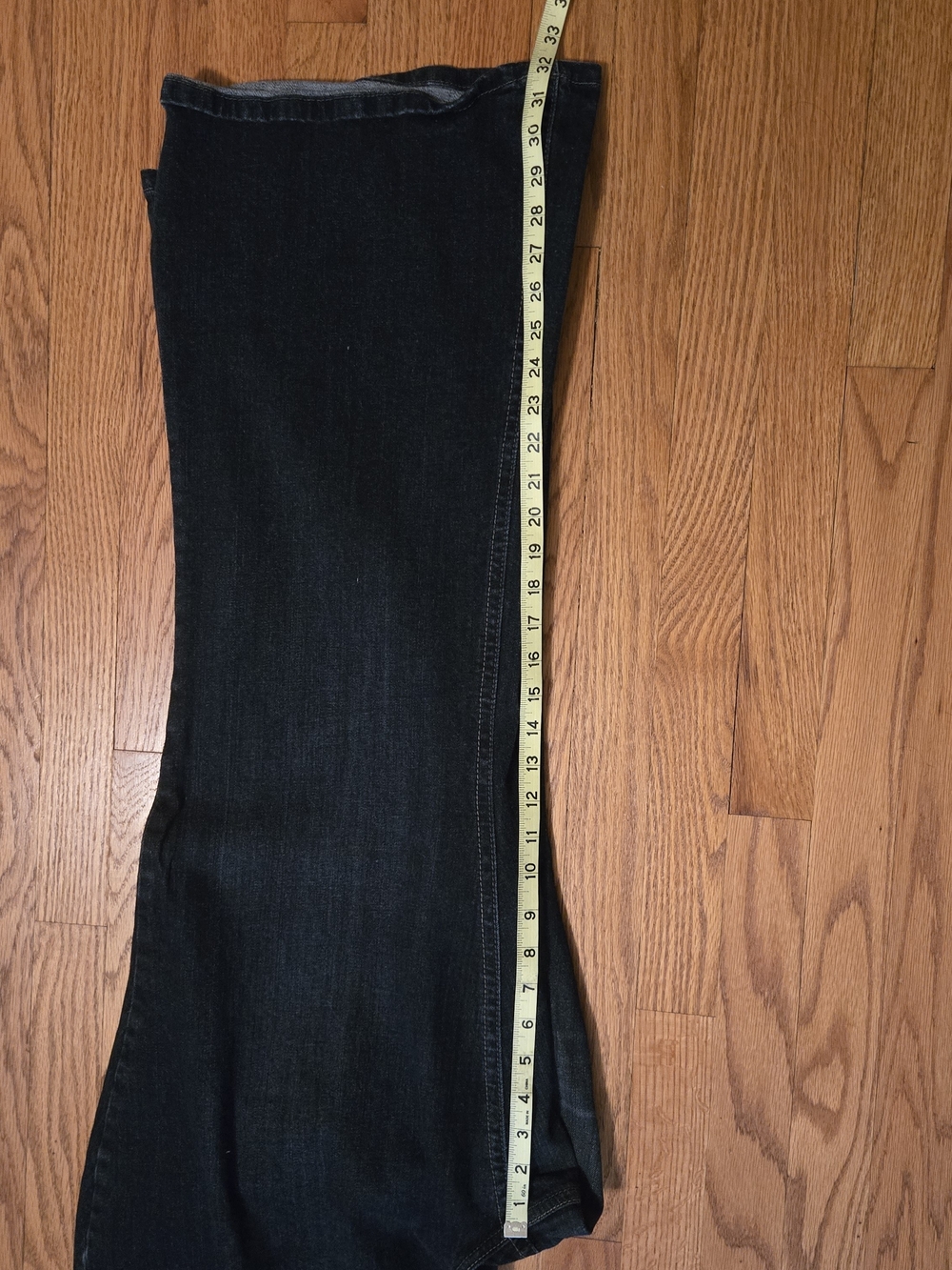 Venezia Women Darkwash Bootcut Jeans with Multicolor Pocket Stitching 28W - Picture 5 of 8